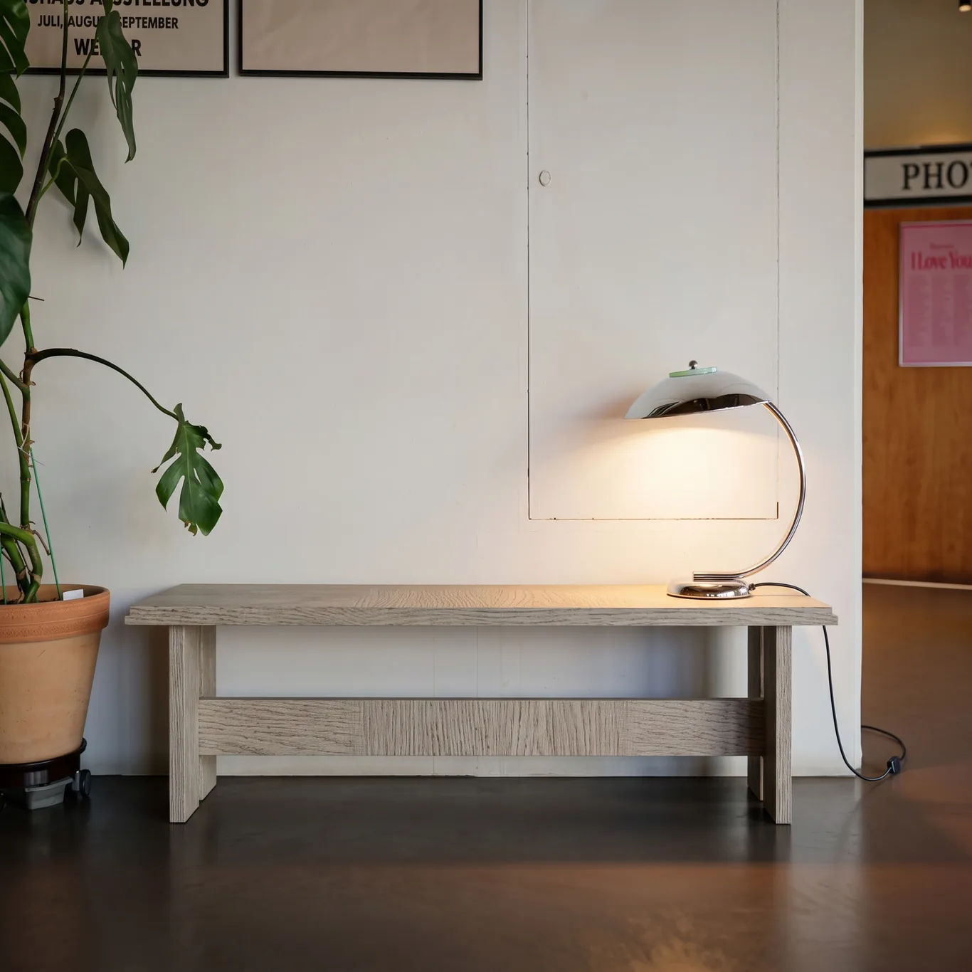 Intérieur en bois dans la teinte Incolore