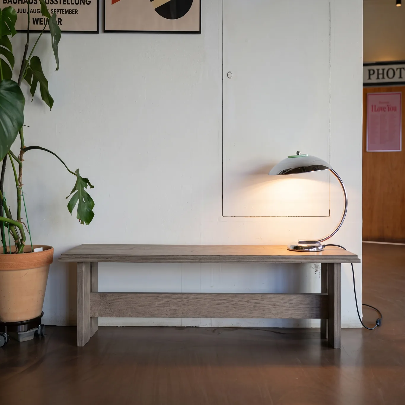 Intérieur en bois dans la teinte Chêne